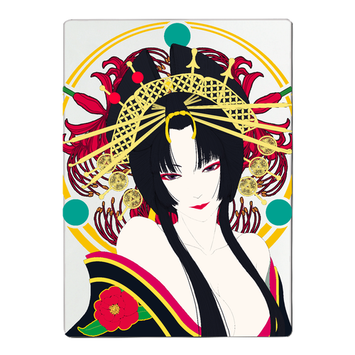 花魁 下敷きB5 (透明) 下敷きB5 (透明)