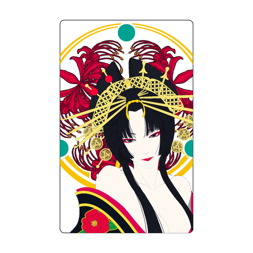 花魁 透明フォトカード 透明フォトカード