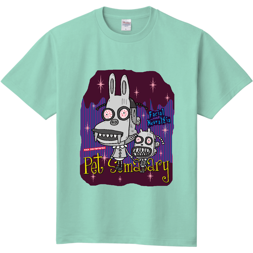 お面姉妹 定番Ｔシャツ