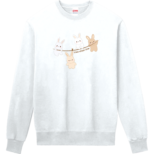 Usa-chan line 定番スウェット