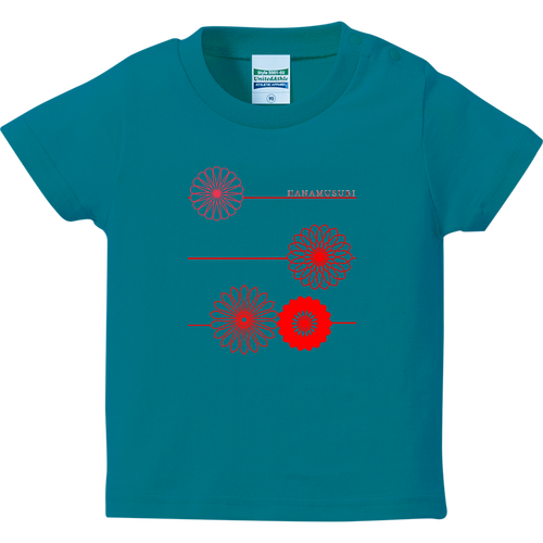 花結び ハイクオリティーベビーTシャツ