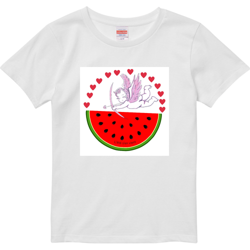 夏がきた・ユメールちゃん ハイクオリティーTシャツ（ガールズ）