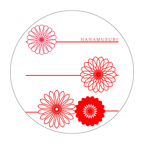 花結び ソフトコースター ラウンド