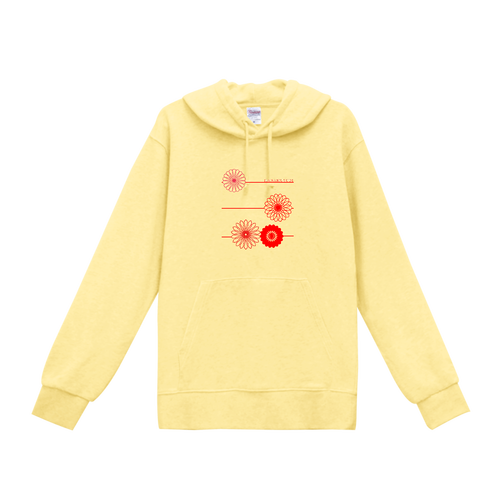 花結び スタンダードWフードプルパーカー