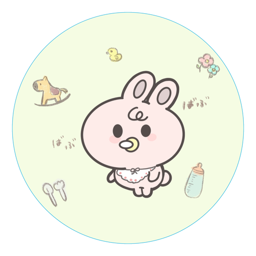 べびまるアクリルコースター アクリルコースター（丸）