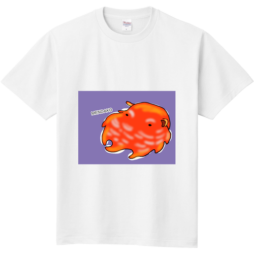 メンダコ　深海魚をモチーフにしたデザイン 定番Ｔシャツ