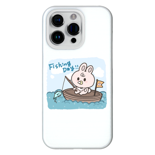 さかなつりべびまる iPhone15 Pro (ハードケース)