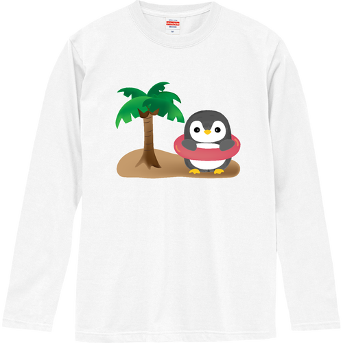 海へ行こう！ ロングスリーブTシャツ