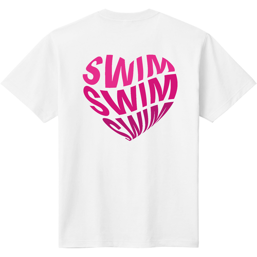 SWIM♥（P）背面プリント 定番Ｔシャツ