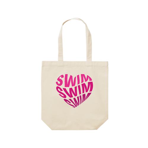 SWIM♥（P） レギュラーキャンバストートバッグ(M) (フルカラー転写プリント)