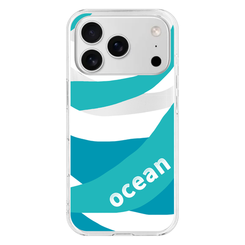 オーシャン iPhone17 Pro (透明)(ハードケース)