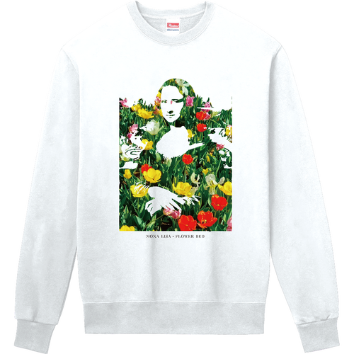 Mona Lisa・flower bed モナリザ・花壇 スウェット・ジャージ｜piriri