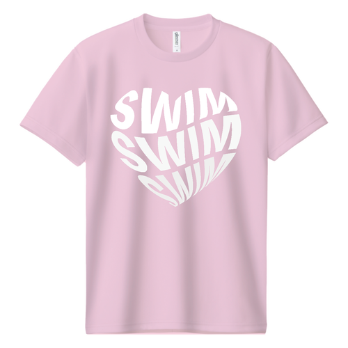 SWIM♥（白） ドライＴシャツ