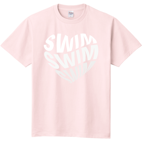 SWIM♥（白） 定番Ｔシャツ