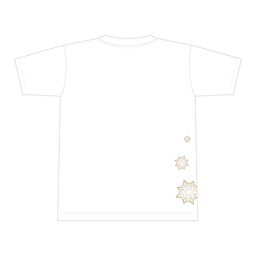 背陽紋 全面インクジェットTシャツ(L)