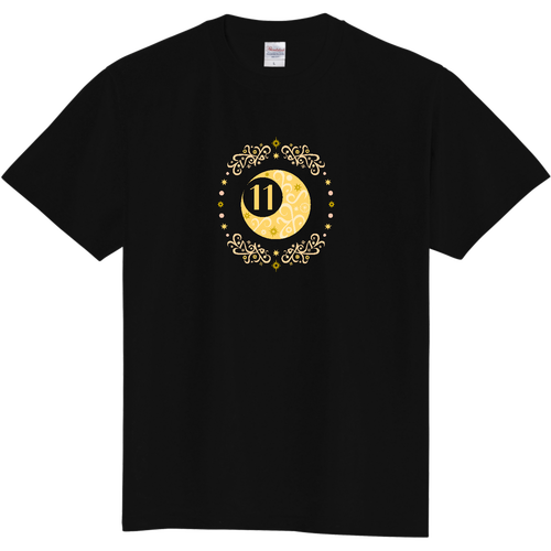 ことばもん／スウジノツキ／誕生月色・11月／Tシャツ 定番Ｔシャツ