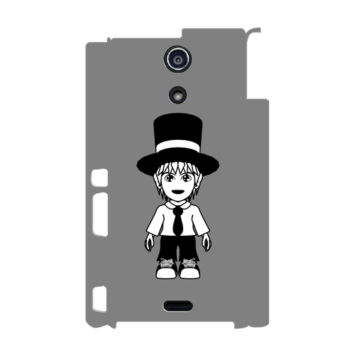 シルク君のXperia Aスマホケース Xperia A(SO-04E)