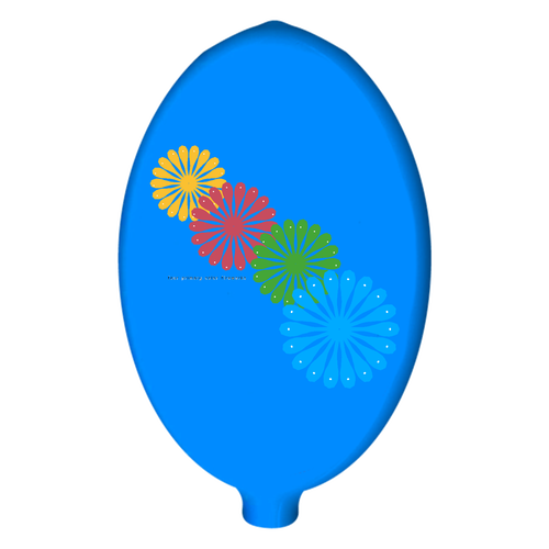 四原色花火 ラバーコインケース