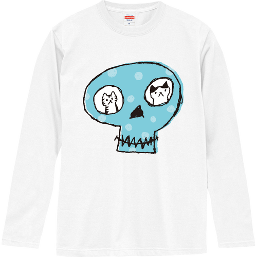 住めばみにゃこ ロングスリーブTシャツ