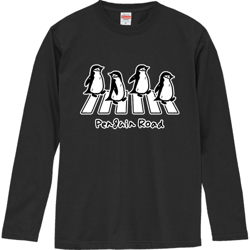 Penguin Road ペンギンロード ヒゲペンギン ロングスリーブTシャツ