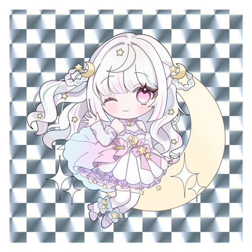 キラキラシール キラキラシール　シルバー