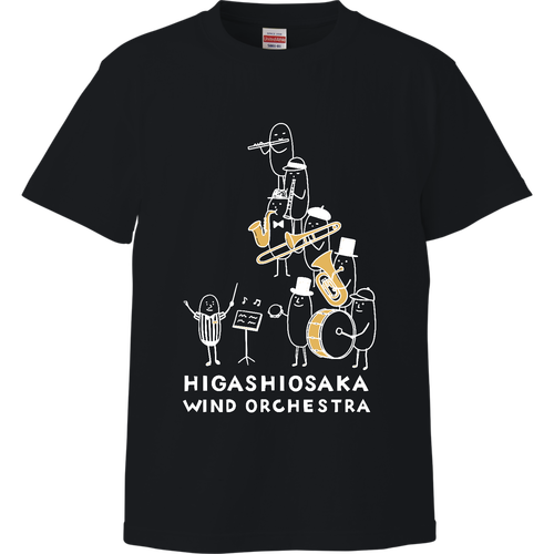 YURUYURU ENSEMBLE(暗色) ハイクオリティーTシャツ