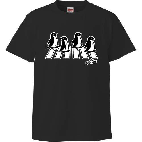 Adelie Road アデリーロード アデリーペンギン（タイトル文字無し） ハイクオリティーTシャツ