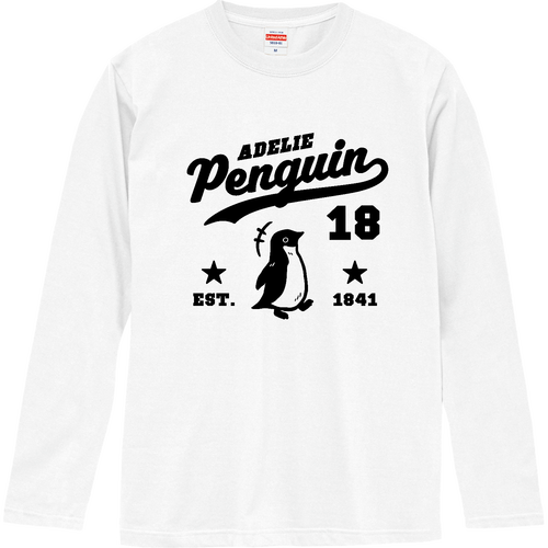 アデリーペンギンくん アメカジ type03 ロングスリーブTシャツ