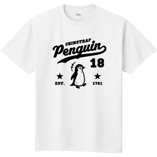 ヒゲペンギンくん アメカジ type03 定番Ｔシャツ