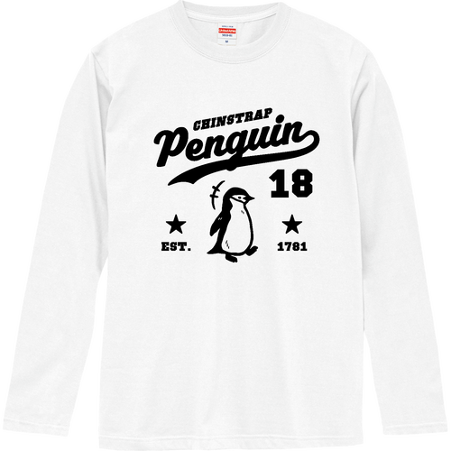 ヒゲペンギンくん アメカジ type03 ロングスリーブTシャツ