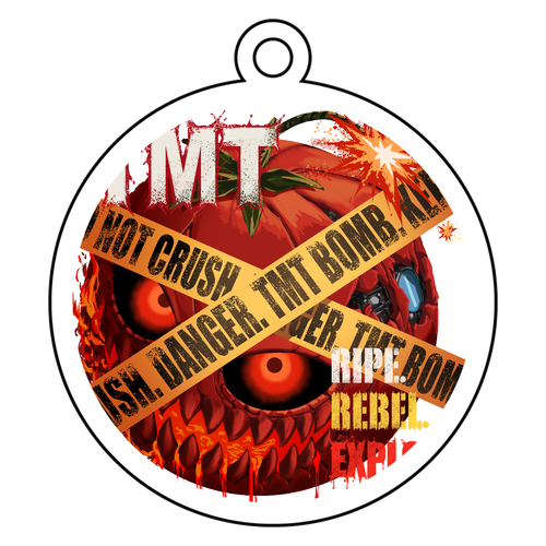 TMT BOMB — RIPE. REBEL. EXPLODE. アクリルキーホルダー　丸型 (6cm)
