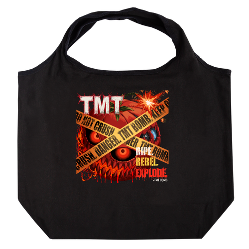 TMT BOMB — RIPE. REBEL. EXPLODE. たためるマルシェ【白プリントあり】