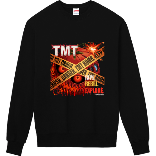 TMT BOMB — RIPE. REBEL. EXPLODE. 定番スウェット