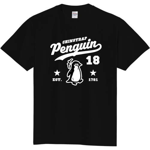ヒゲペンギンくん アメカジ type03 WH 定番Ｔシャツ