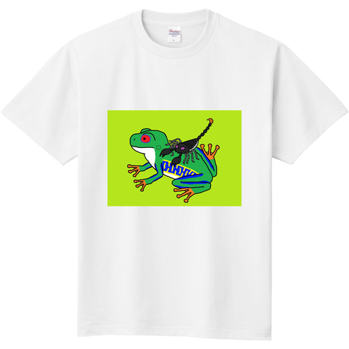 サソリとカエル 定番Ｔシャツ