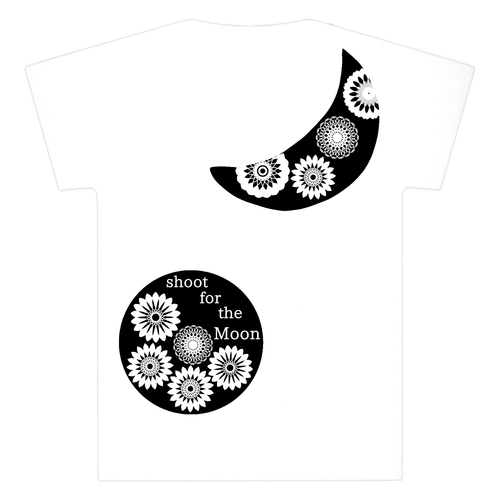 月とムーン Ｔシャツ型モバイルチャージャー5000