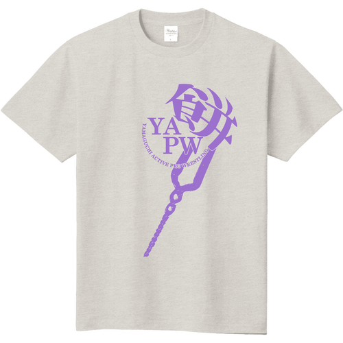 YAPW2026 Tシャツ_パープル 定番Ｔシャツ