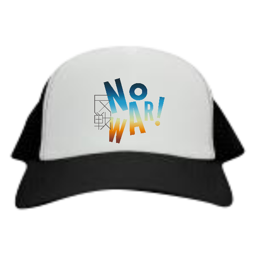 反戦・NO WAR!　 メッシュキャップ