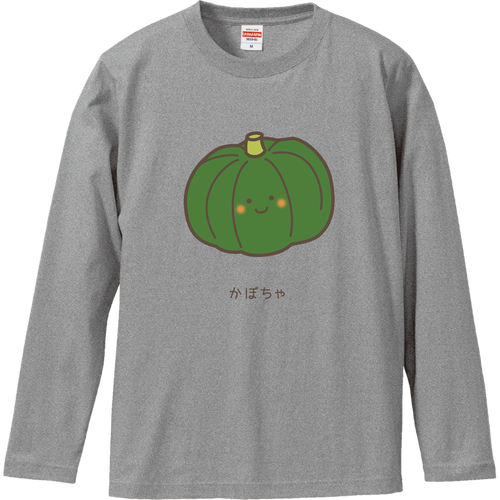 かぼちゃ ロングスリーブTシャツ
