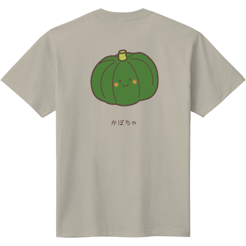 かぼちゃ背面プリント 定番Ｔシャツ